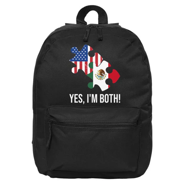 US Mexican Dual Citizenship 16 in Basic Backpack