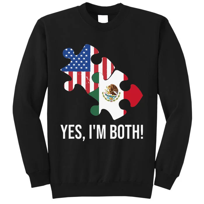 US Mexican Dual Citizenship Tall Sweatshirt