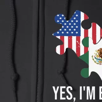 US Mexican Dual Citizenship Full Zip Hoodie