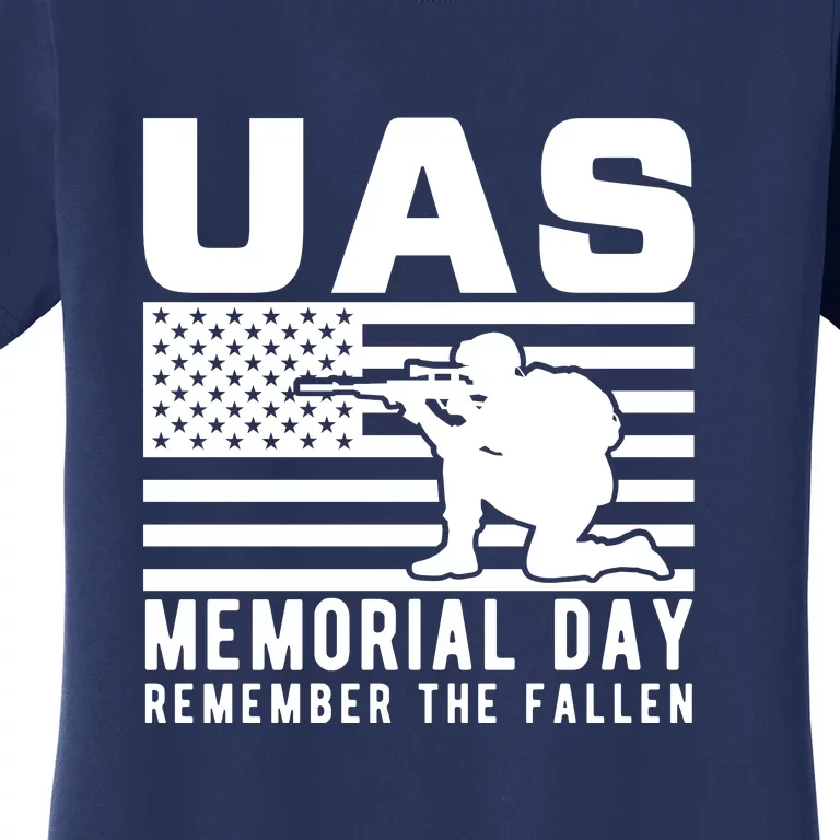 Us Memorial Day Remember The Fallen Memorial Day Gift Women's T-Shirt