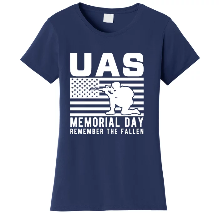 Us Memorial Day Remember The Fallen Memorial Day Gift Women's T-Shirt