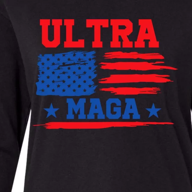 Ultra Maga: Embrace The Trump 2024 Vision Womens Cotton Relaxed Long Sleeve T-Shirt