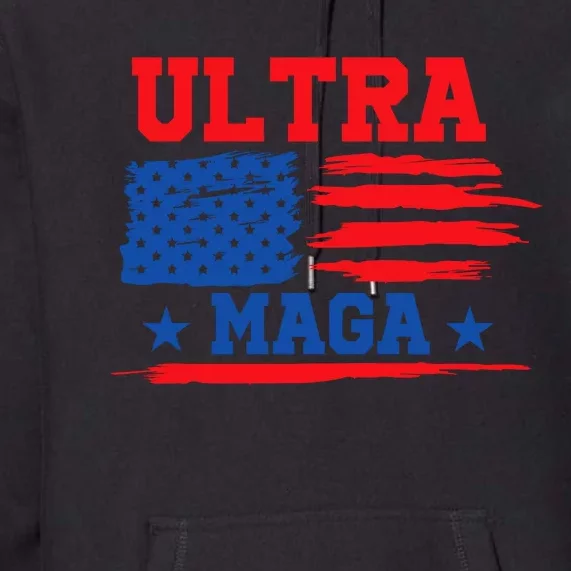 Ultra Maga: Embrace The Trump 2024 Vision Premium Hoodie