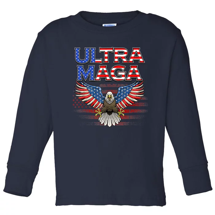 Ultra Mega Eagle 2022 Toddler Long Sleeve Shirt