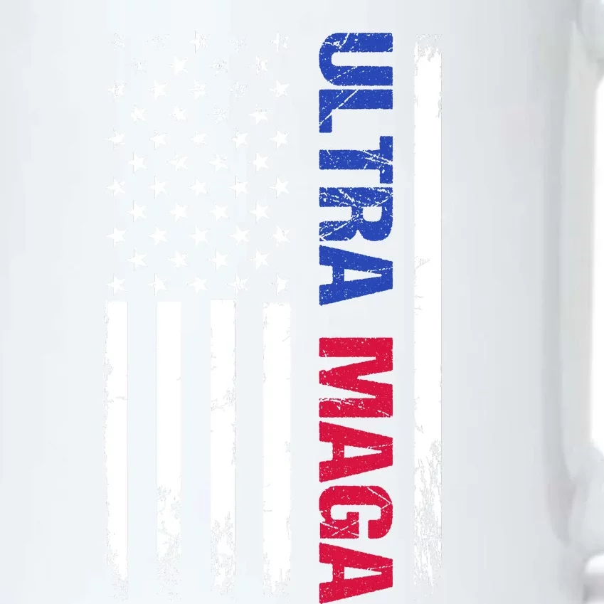 Ultra Maga Flag Black Color Changing Mug