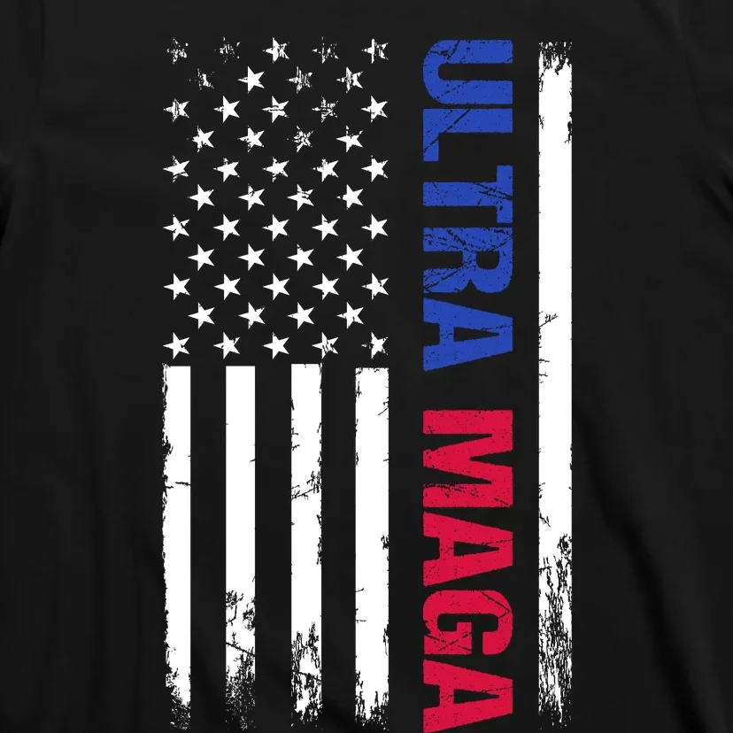 Ultra Maga Flag T-Shirt