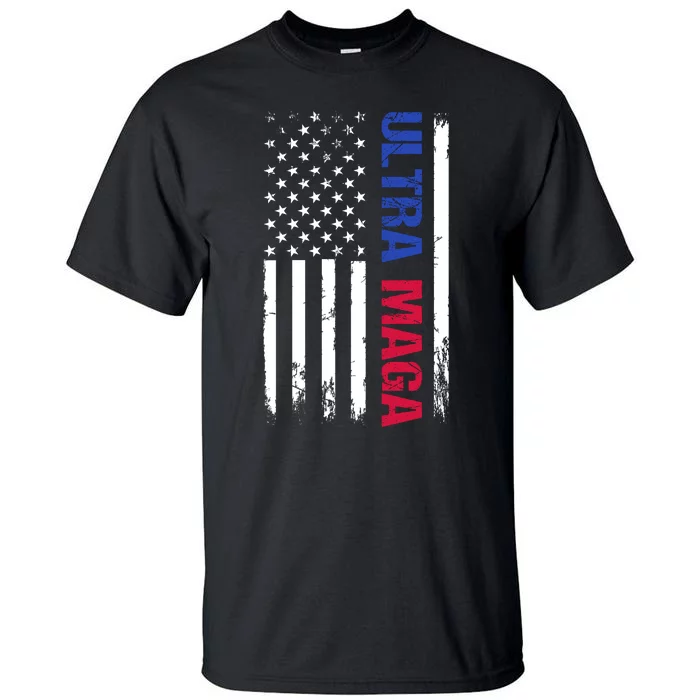 Ultra Maga Flag Tall T-Shirt