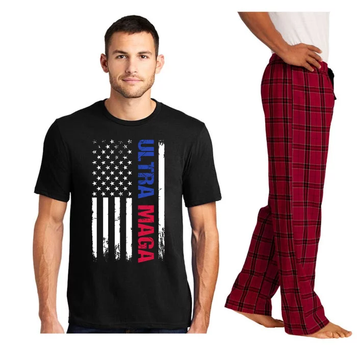 Ultra Maga Flag Pajama Set