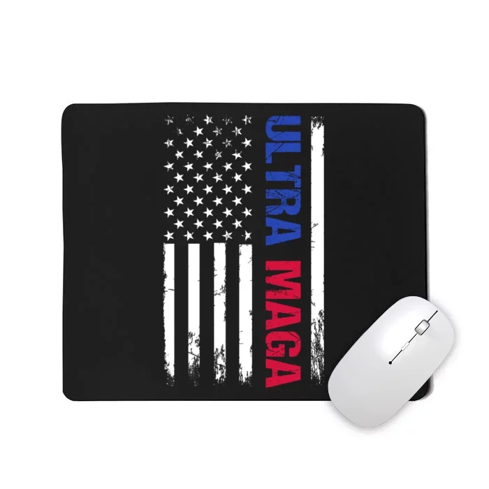 Ultra Maga Flag Mousepad