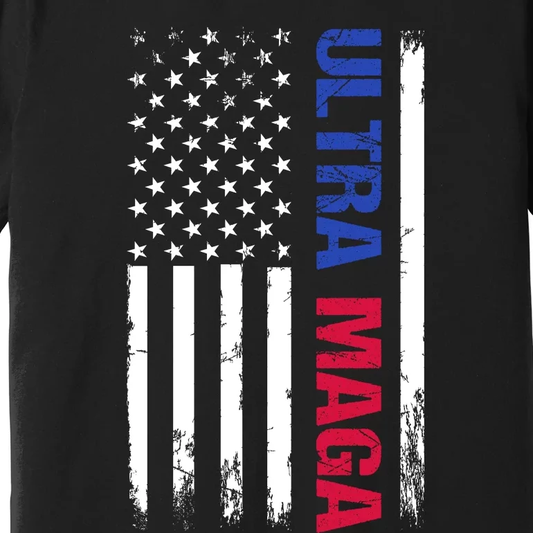 Ultra Maga Flag Premium T-Shirt