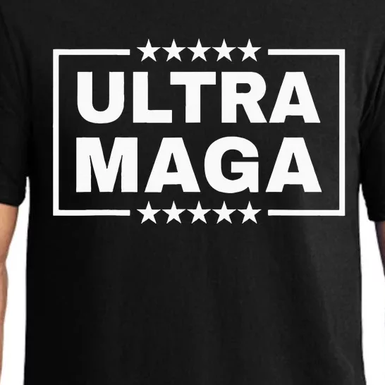 Ultra Maga Funny Anti Joe Biden Proud Ultra Mega Pajama Set