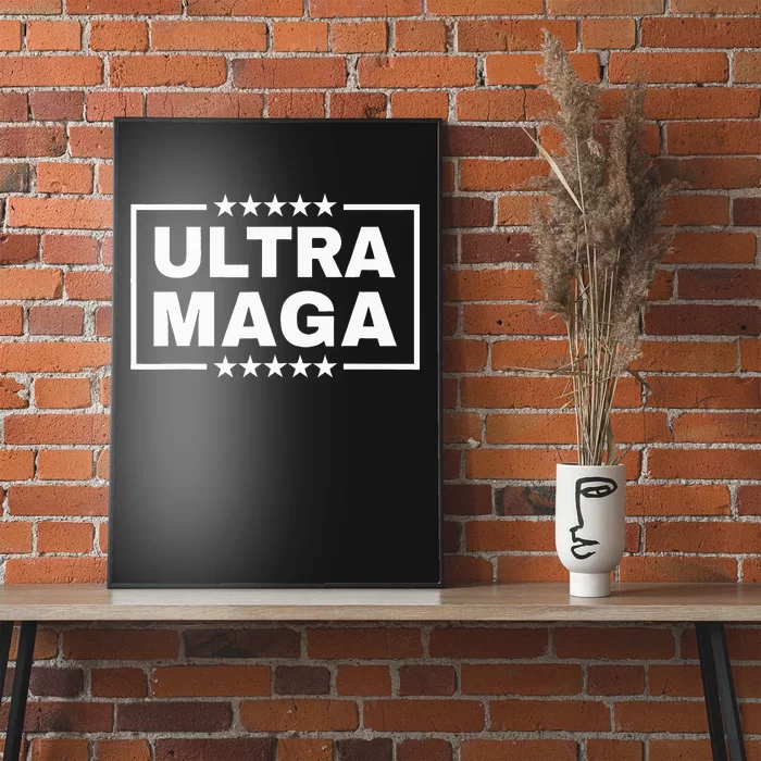 Ultra Maga Funny Anti Joe Biden Proud Ultra Mega Poster