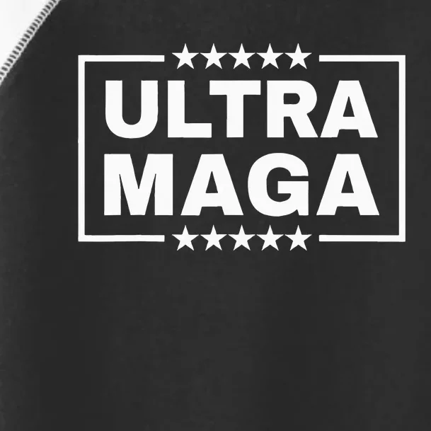 Ultra Maga Funny Anti Joe Biden Proud Ultra Mega Toddler Fine Jersey T-Shirt