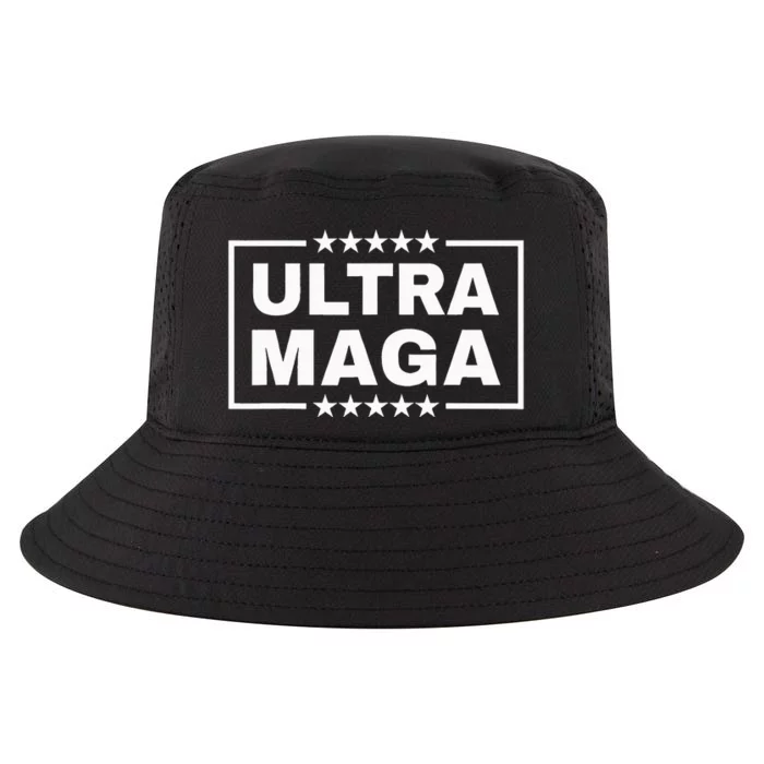 Ultra Maga Funny Anti Joe Biden Proud Ultra Mega Cool Comfort Performance Bucket Hat