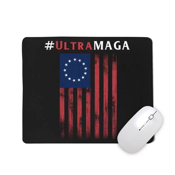 Ultra MAGA Conservative Anti Biden Republican Mousepad