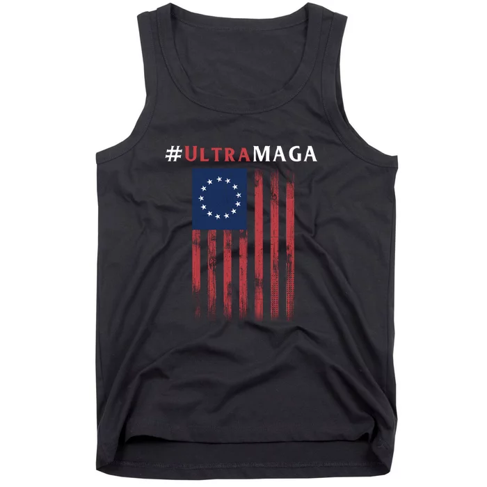 Ultra MAGA Conservative Anti Biden Republican Tank Top