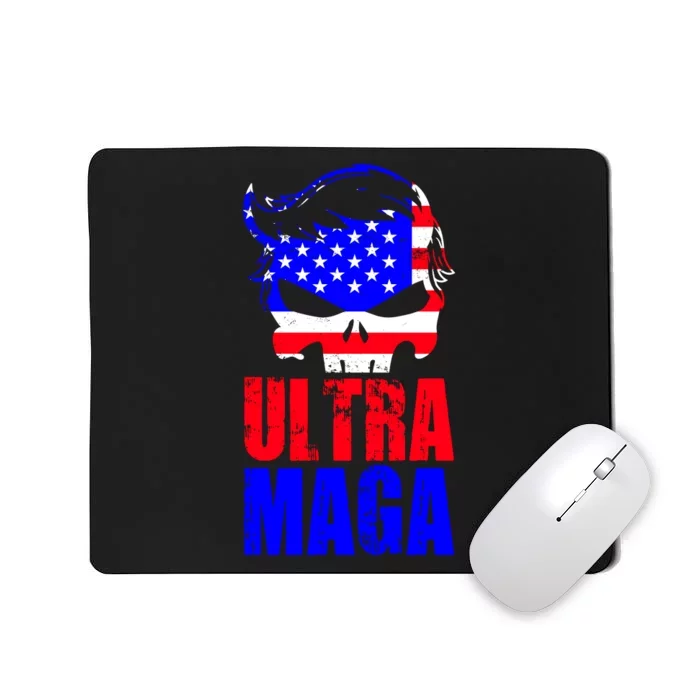 Ultra MAGA Funny Conservative Anti Biden Mousepad