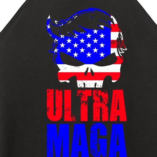 Ultra MAGA Funny Conservative Anti Biden Women’s Perfect Tri Rocker Tank