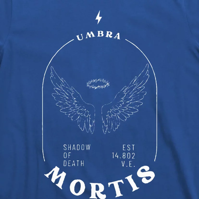 Umbra Mortis Hunt Athalar Crescent City Lunathion Book T-Shirt