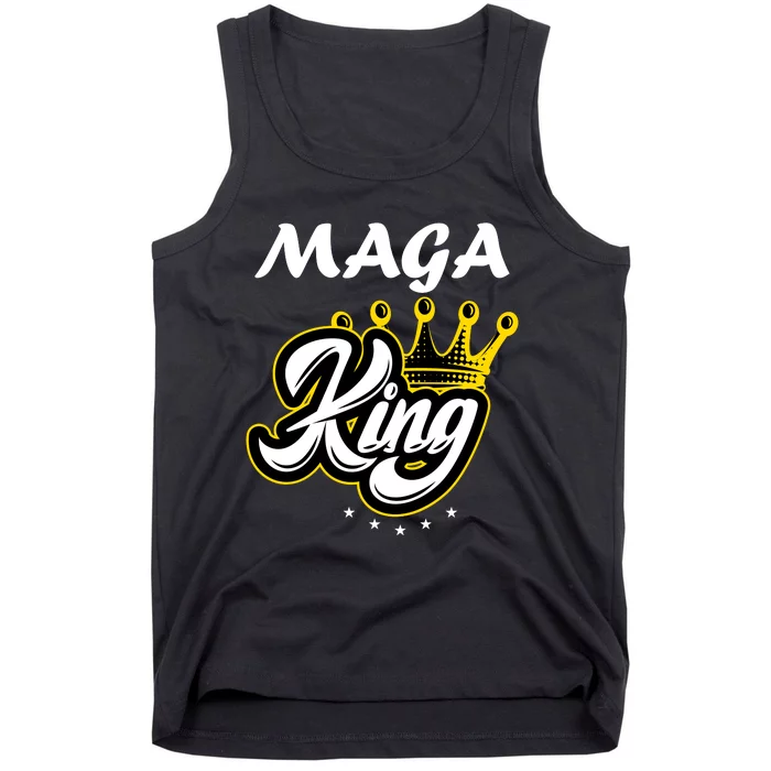 Ultra MAGA King Crown USA Trump 2024 Anti Biden Tank Top