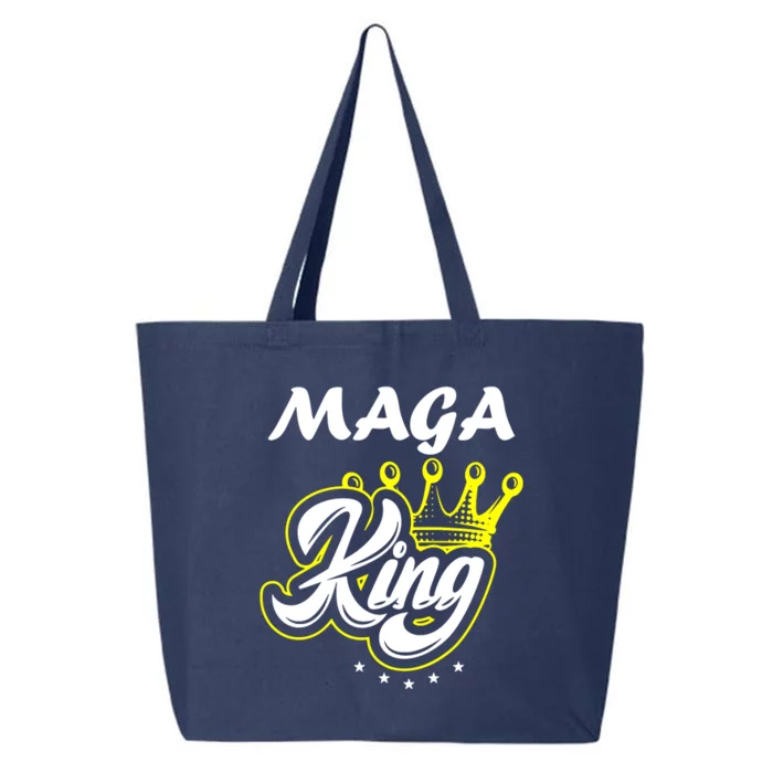 Ultra Maga King Crown Usa Trump Anti Biden 25L Jumbo Tote