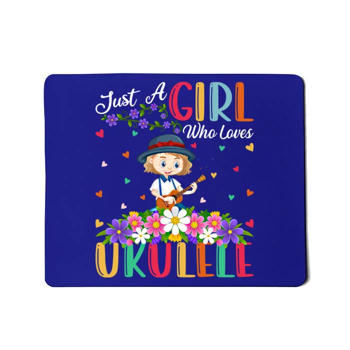 Ukulele Music Lover Just A Who Loves Ukulele Gift Mousepad