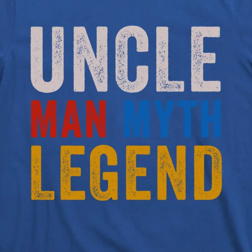 Uncle Myth Legend Godfather Uncles Fathers Day Gift T-Shirt