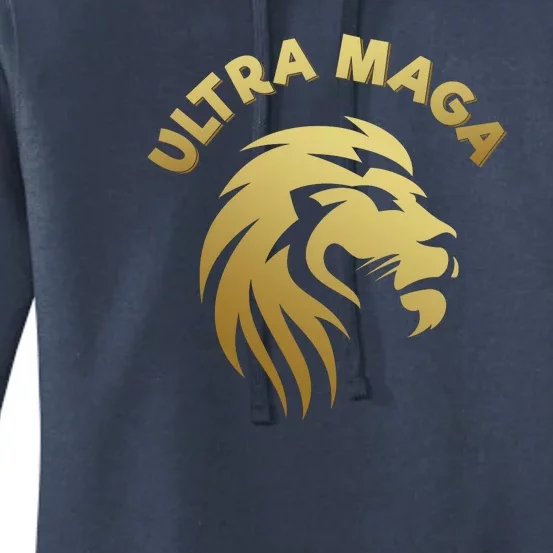 Ultra MAGA Lion Women's Pullover Hoodie