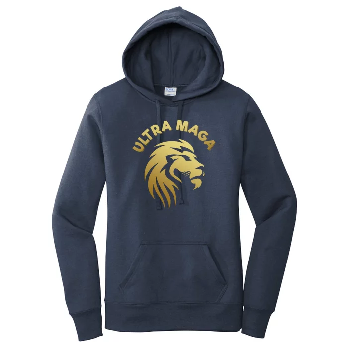 Ultra MAGA Lion Women's Pullover Hoodie