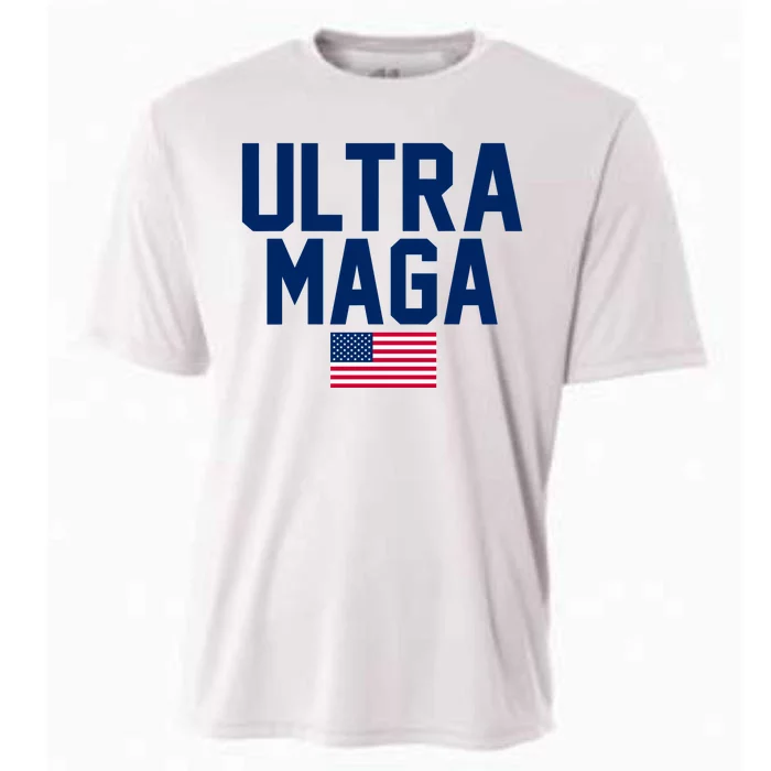 Ultra Maga Make American Great Again Cooling Performance Crew T-Shirt