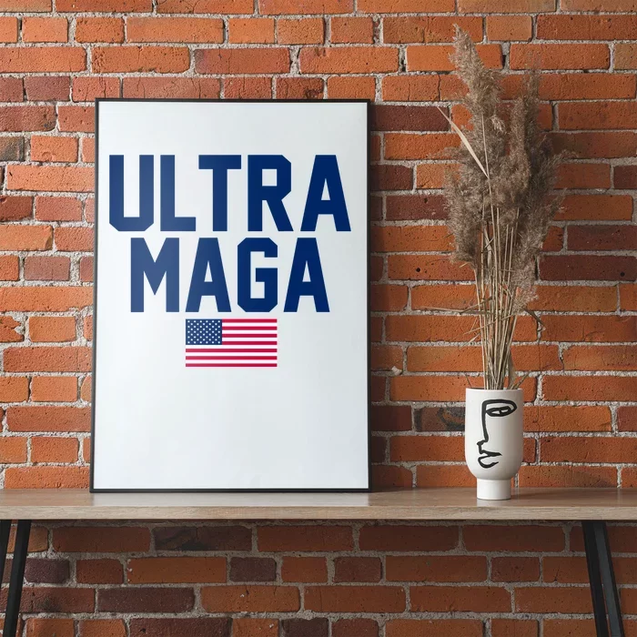 Ultra Maga Make American Great Again Poster