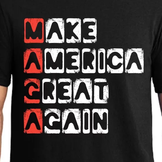 Ultra Maga Make America Great Again Pajama Set