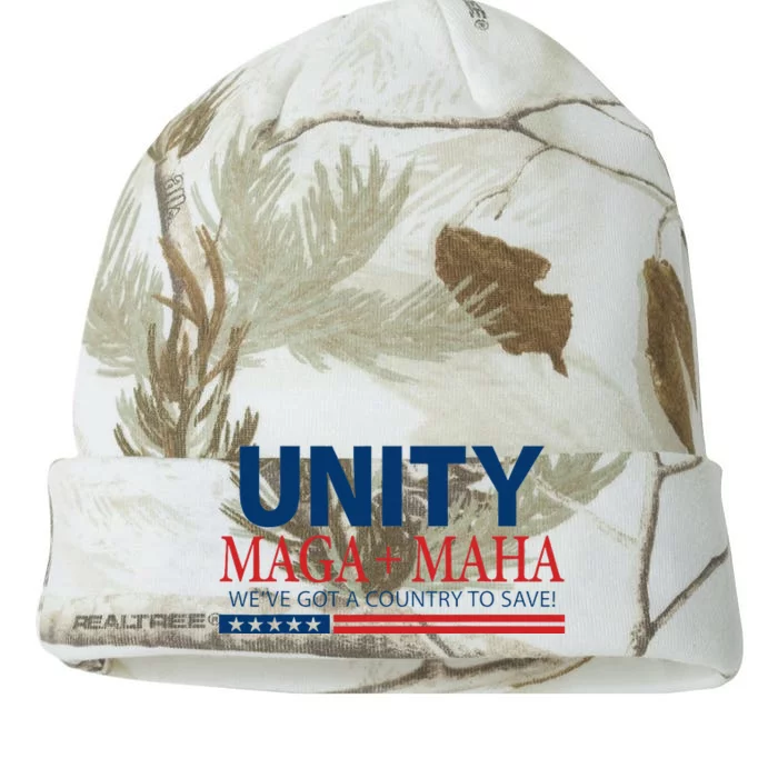 Unity Maga Maha We Are Got A Country To Save Kati - 12in Camo Beanie