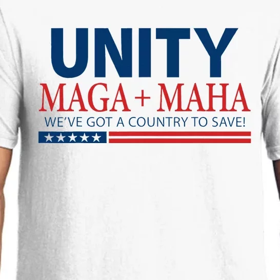 Unity Maga Maha We Are Got A Country To Save Pajama Set