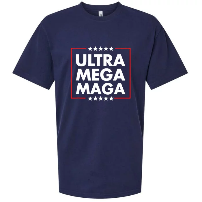 Ultra Mega Maga Trump Liberal Supporter Republican Family Sueded Cloud Jersey T-Shirt