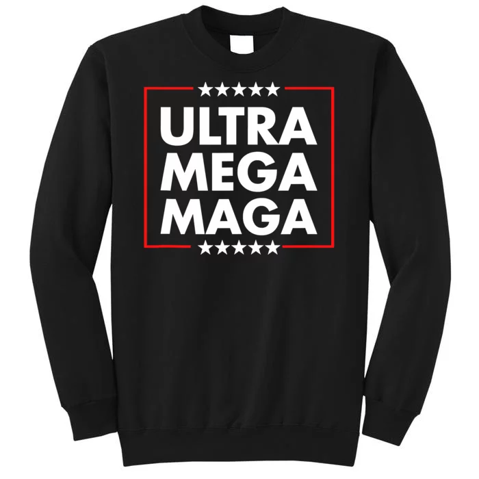 Ultra Mega Maga Trump Liberal Supporter Republican Family Sweatshirt