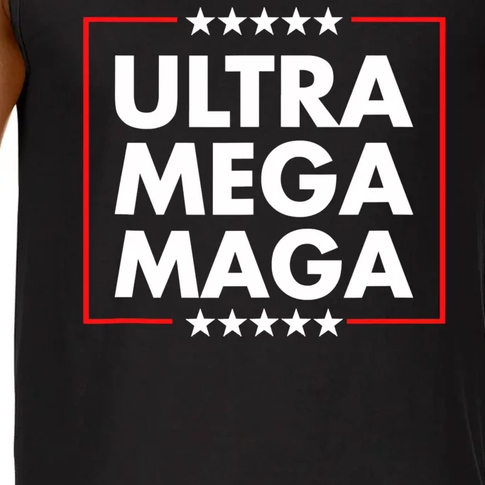 Ultra Mega Maga Trump Liberal Supporter Republican Family Comfort Colors® Tank Top