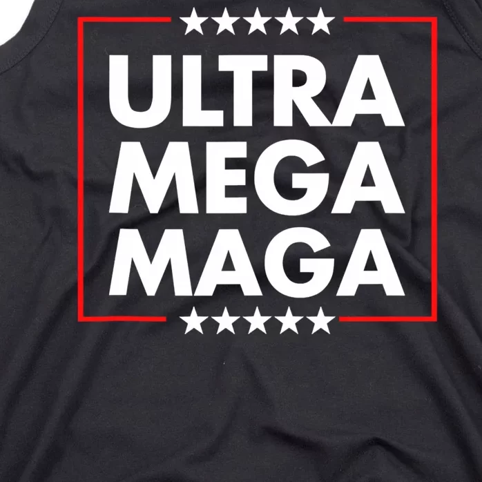 Ultra Mega Maga Trump Liberal Supporter Republican Family Tank Top