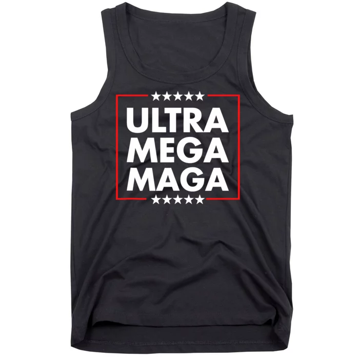 Ultra Mega Maga Trump Liberal Supporter Republican Family Tank Top