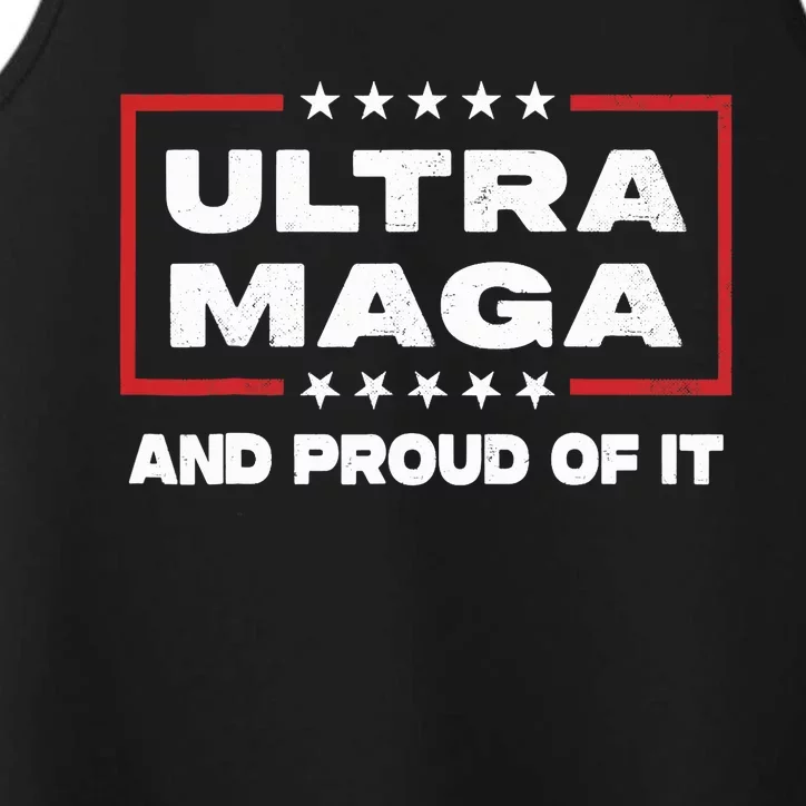 Ultra Maga Proud Ultra-Maga Performance Tank