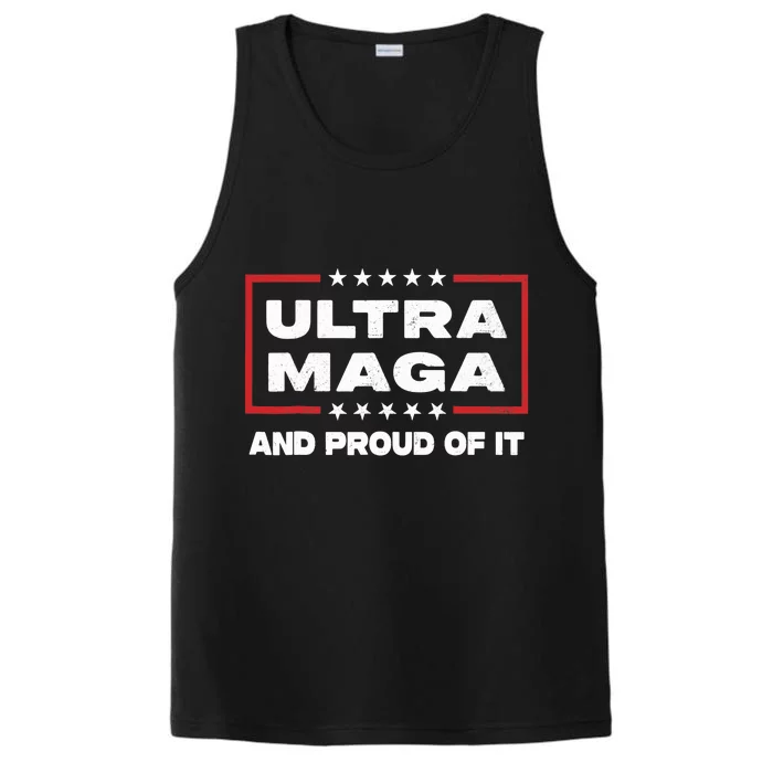 Ultra Maga Proud Ultra-Maga Performance Tank