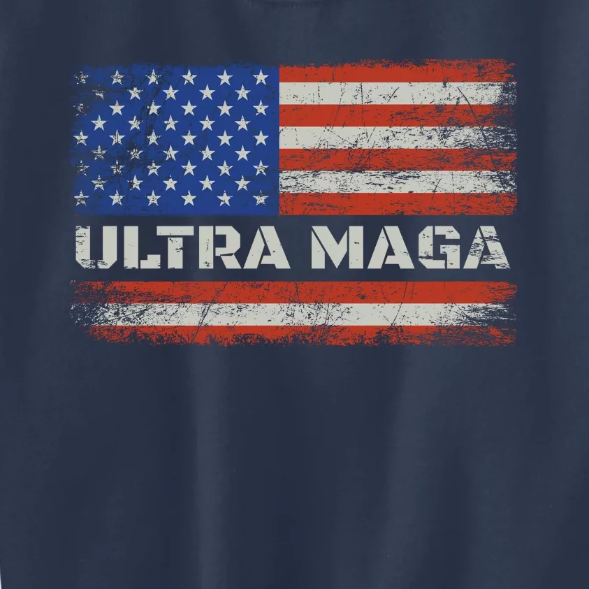 Ultra Maga Proud Ultra Maga 1 Kids Sweatshirt