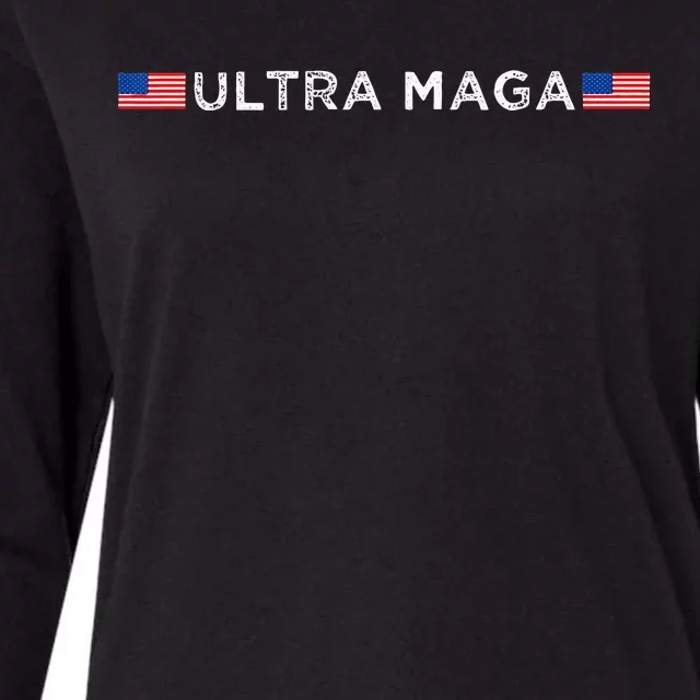 Ultra Maga Proud Ultra Maga Womens Cotton Relaxed Long Sleeve T-Shirt