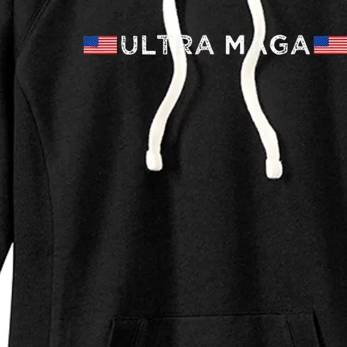 Ultra Maga Proud Ultra Maga Women's Fleece Hoodie