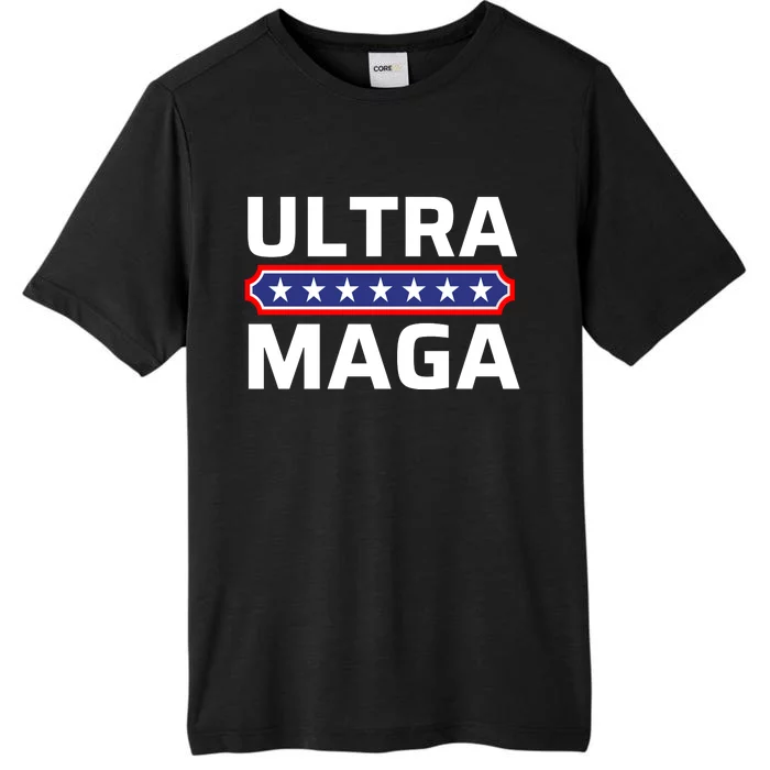 Ultra Maga Pro Trump Ultra MAGA Funny Anti Biden ChromaSoft Performance T-Shirt