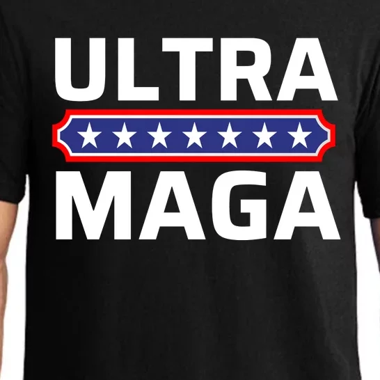 Ultra Maga Pro Trump Ultra MAGA Funny Anti Biden Pajama Set