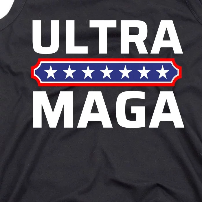 Ultra Maga Pro Trump Ultra MAGA Funny Anti Biden Tank Top