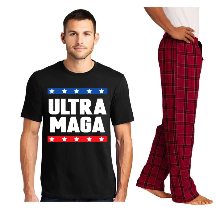 Ultra Maga Patriotic Graphic Pajama Set