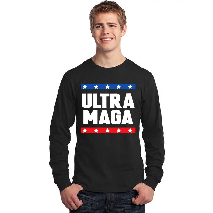 Ultra Maga Patriotic Graphic Tall Long Sleeve T-Shirt