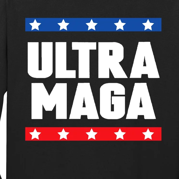 Ultra Maga Patriotic Graphic Tall Long Sleeve T-Shirt